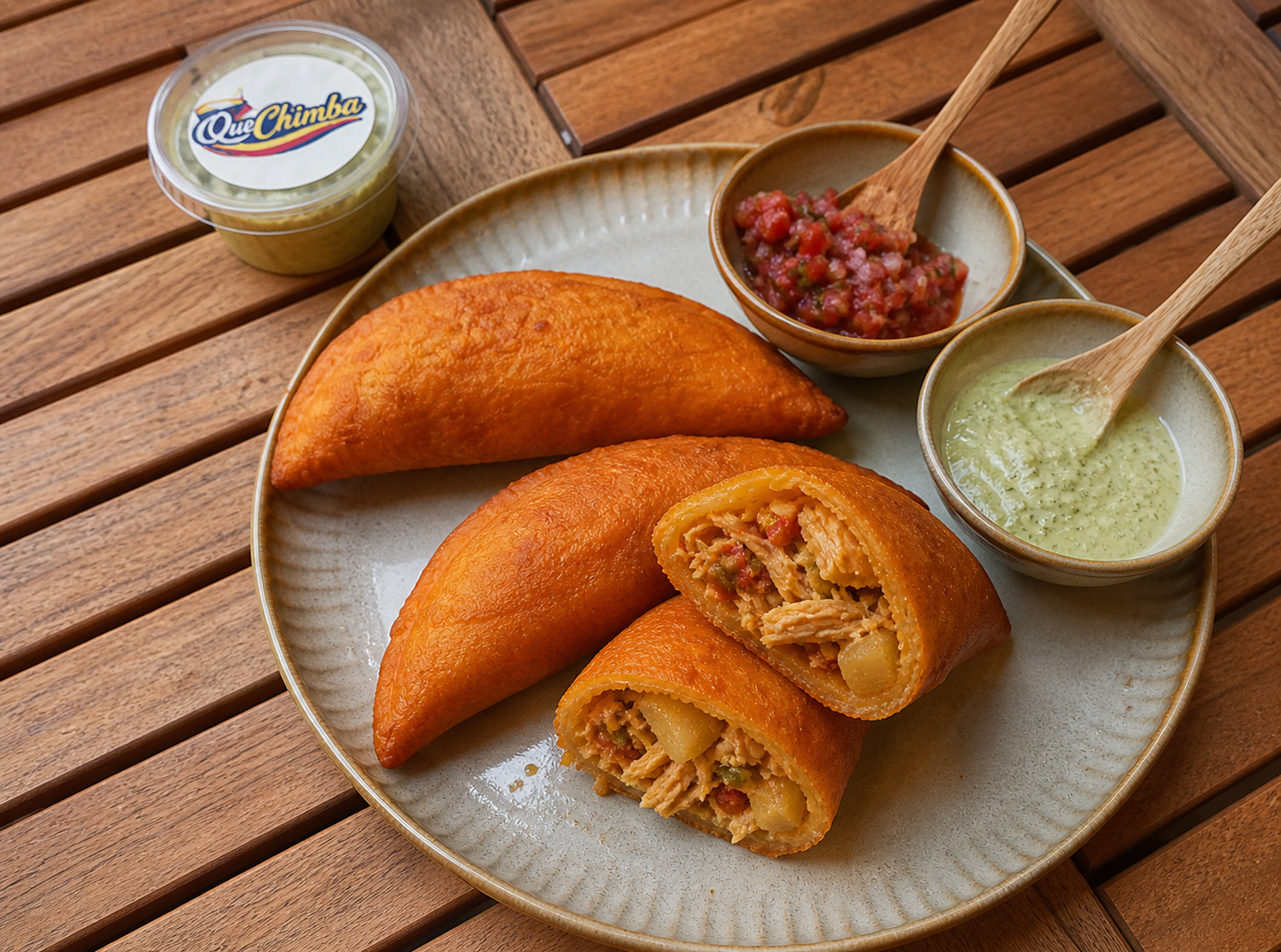 Empanada de Pollo – Colombiaanse kipklassieker (friteuse)
